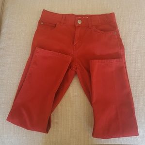 H & M Boys' Red Trousers; Size 6/7